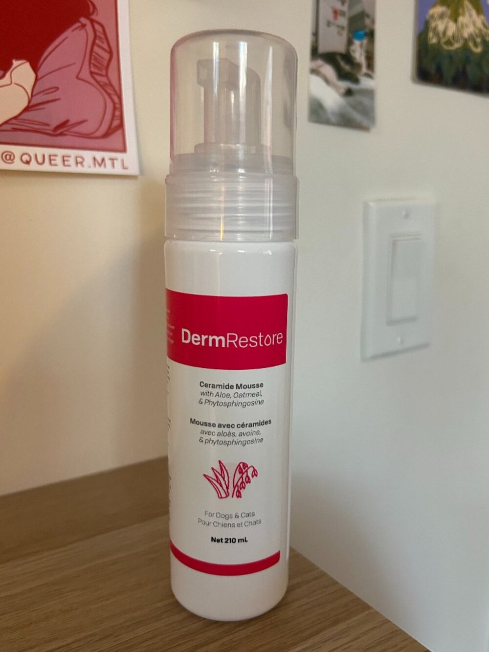 DermRestore Ceramide Mousse for Dogs and Cats
